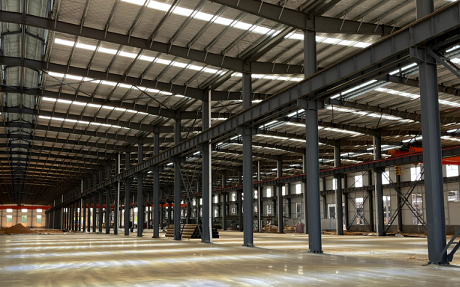 城中重型钢结构可用于大跨度工业厂房、大型仓库的建造!