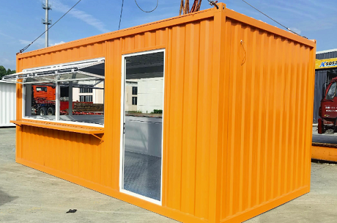 城中建筑用折叠集装箱，移动方便性价比高！